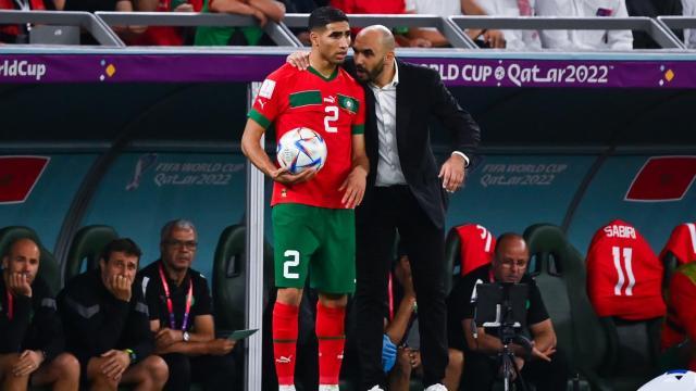 NBA直播-摩洛哥主帅:2018的德尚启迪我,2脚射门的传控没用